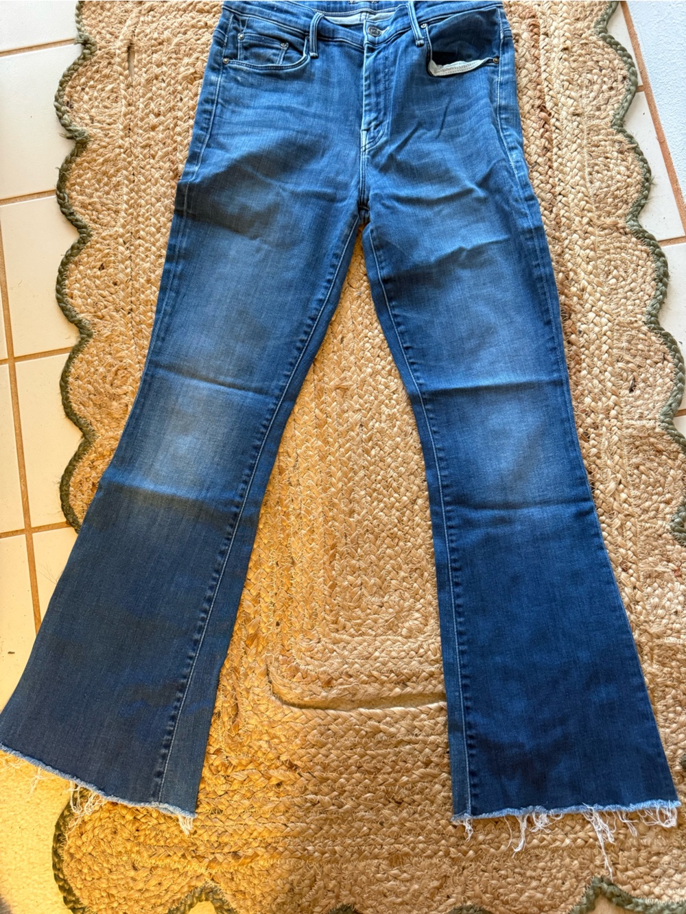 Mother flare denim jeans